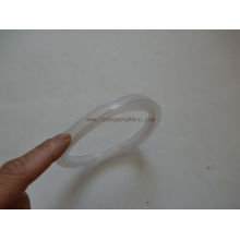 Bague d&#39;étanchéité en caoutchouc transparent en silicone